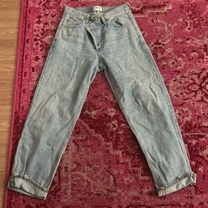 AGOLDE Criss Cross Jeans - Size 27 - LIKE NEW
